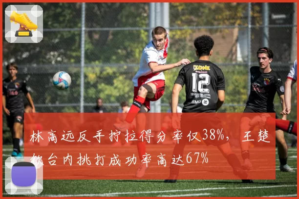 林高远反手拧拉得分率仅38%,王楚钦台内挑打成功率高达67%